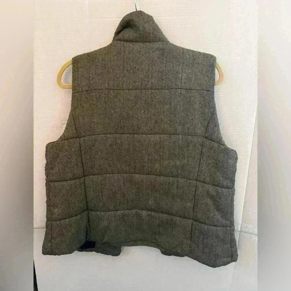 Chaps Denim English Equestrian Tweed Black/White Vest Men’s Size XL - Picture 2 of 4